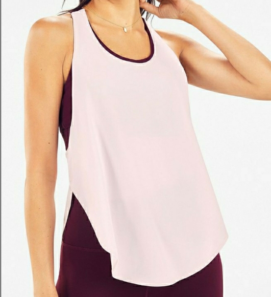 Fabletics Built-In Bra Swing Athletic Tank Top - Picture 3 of 10